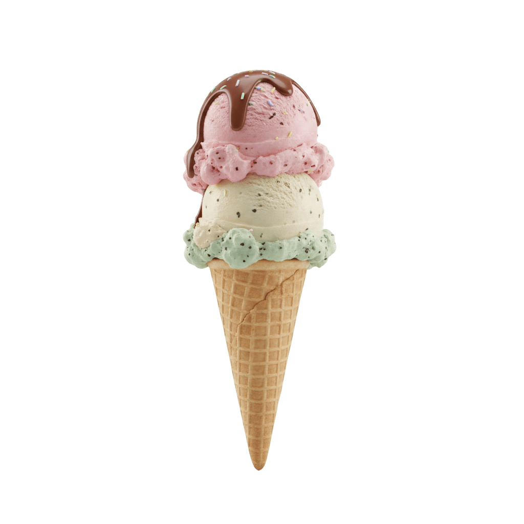Gelato cone